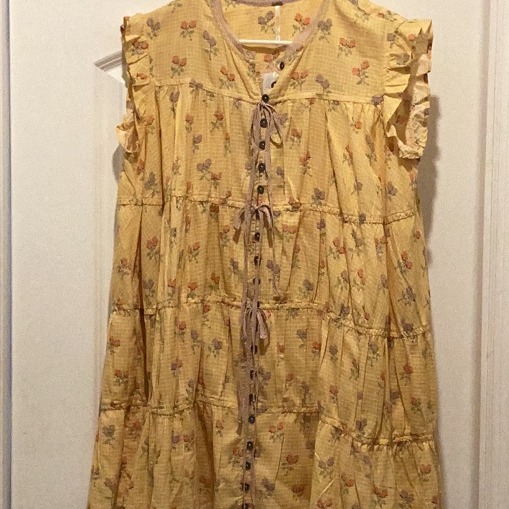 Free people sundown sunshine tunic dress